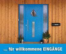 ... für willkommene Eingänge